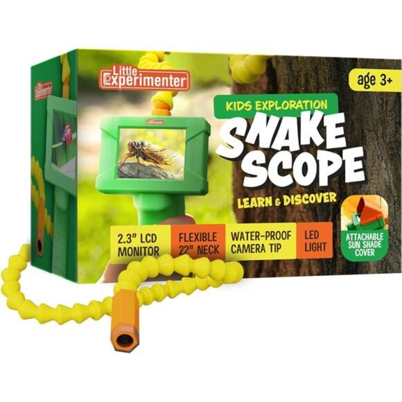 Borescope Snake Camera with Light for Kids Learning Educational Science Toy Gift - Picture 1 of 6